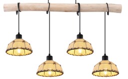 Globo Lampa wisząca Rex 15442-4H belka z abażurami