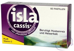 Isla Cassis x60 pastylek do ssania
