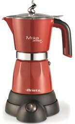 ARIETE Kawiarka Mokina 1368 Czerwony 250 ml