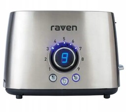 Toster 9 poziomów opiekania Raven 1000W