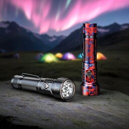 Fenix Latarka LED LD36R flame camo