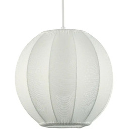 Milagro Skandynawska lampa wisząca Dana ML1805 kula tkanina