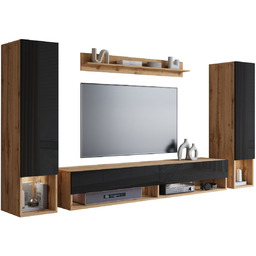 Meblościanka podwieszana RTV zestaw mebli telewizyjnych Amadeo II