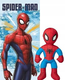 Spiderman Marvel Ręcznik Maskotka 40CM Pluszak Spider-Man Dziecka