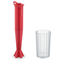 Blender ręczny Plissé czerwony - Alessi