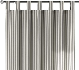 Zasłona na szelkach 1 szt., szaro-białe pasy (1,5cm),