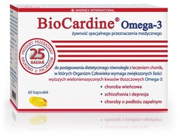 BioCardine Omega-3, 60 kapsułek