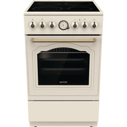 Kuchnia elektryczna ceramiczna GORENJE GECS5B70CLB Kremowy