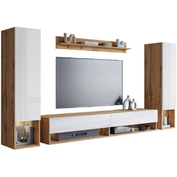 Meblościanka podwieszana RTV zestaw mebli telewizyjnych Amadeo II