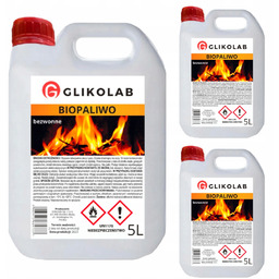 Biopaliwo Do Biokominka Bezzapachowe 15L (3X5L)