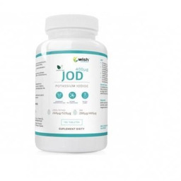 WISH Pharmaceutical Jodek Potasu 400mcg, 180 tabl.