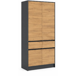 Edinos Premium Modułowa szafa dwudrzwiowa 100 cm
