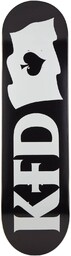 deska KFD - KFD Flagship Skateboard Deck (ČERNÁ)