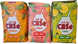 Cytrusowa Yerba Mate - zestaw 3 x CBSe
