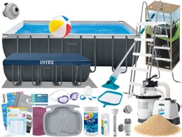 Basen Intex 549x274x132 Ogrodowy Stelażowy 26356 20w1