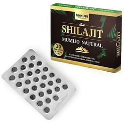 Mumijo Mumio Shilajit, UNKURI, 30 tabletek