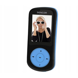 Odtwarzacz MP3/MP4 Sencor Sfp 5870 Czarno-niebieski