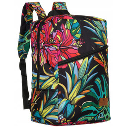 Plecak z uchwytem na walizkę Peterson zielony PTN