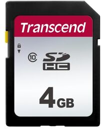MEMORY SDHC 4GB C10/TS4GSDC300S TRANSCEND