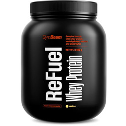 GymBeam Białko serwatkowe ReFuel 1450 g wanilia