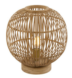 Globo Stojąca lampa Hildegard 15368T ekologiczna lampka bambus