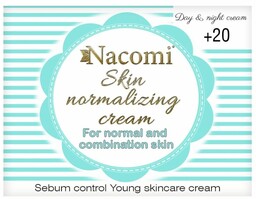 NACOMI_Silk Normalizing Cream krem normalizujacy 20+ na dzień