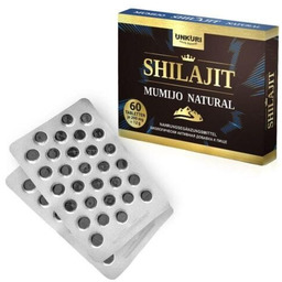 Mumijo Mumio Shilajit, UNKURI, 60 tabletek