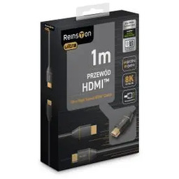 Reinston EK030 1m Czarny Kabel HDMI