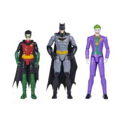 DC - Zestaw 3 figurek Batman Robin Joker