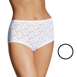 Figi damskie Emili Celeste białe