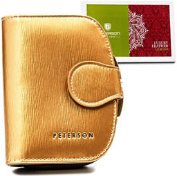 Portfel damski Peterson PTN 43972-SH złoty