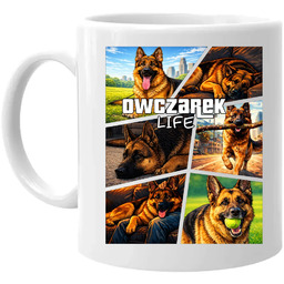 Owczarek Life - kubek na prezent