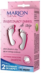 MARION_SPA złuszczający zabieg do stóp nasączone skarpetki 2x20ml