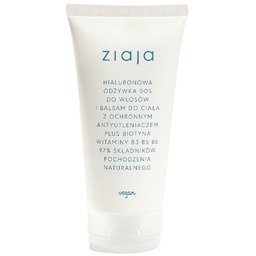 ZIAJA Hialuronowa odżywka SOS do włosów i balsam