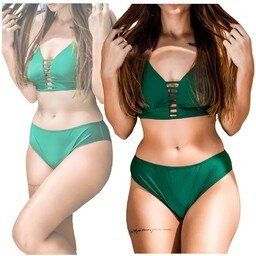 PLUS SIZE BIKINI STRÓJ KOSTIUM KĄPIELOWY DWUCZĘŚCIOWY FIGI