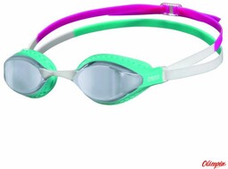 Arena Okulary pływackie Air-Speed Mirror Silver-Turquoise-Multi