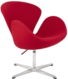 King Home Fotel SWAN PREMIUM JH028.RED.17.LIFT regulowany czerwony