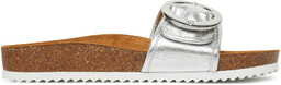 Klapki Caprice 9-27401-44 Srebrny