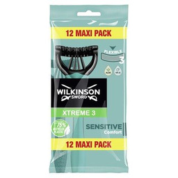 Wilkinson Xtreme3 Pure Sensitive, Maszynki do golenia, 12