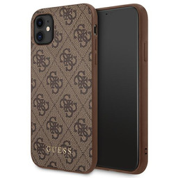 Etui iPhone 11 Guess brązowe