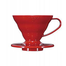 Hario ceramiczny Drip V60-01 Czerwony