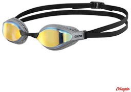 Arena Okulary pływackie Air-Speed Mirror Yellow Copper-Silver