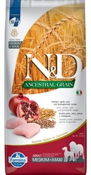 Farmina ND Ancestral Grain Canine Adult MediumMaxi ChickenPomegranate