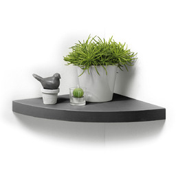 Homea Półka narożna wisząca z MDF