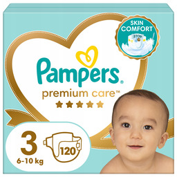 Pampers Premium Care rozmiar 3, 120 szt., 6-10