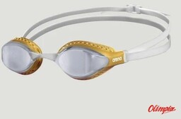 Arena Okulary pływackie Air-Speed Mirror Silver-Gold