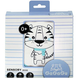 Gagagu Książka Książeczka sensoryczna Tygrys (miękka okładka) Zyskaj