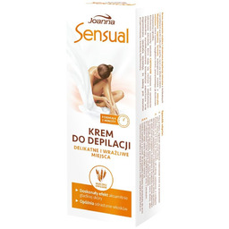JOANNA_Sensual krem do depilacji miejsc wrażliwych Mleczko Owsiane