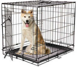 DOG FANTASY Metalowa klatka transportowa kennelowa dla psa
