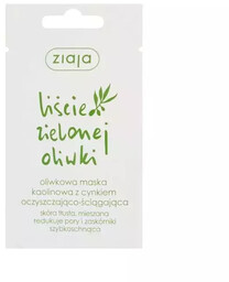 ZIAJA Oliwkowa maska oczyszczająco-ściągająca 7 ml